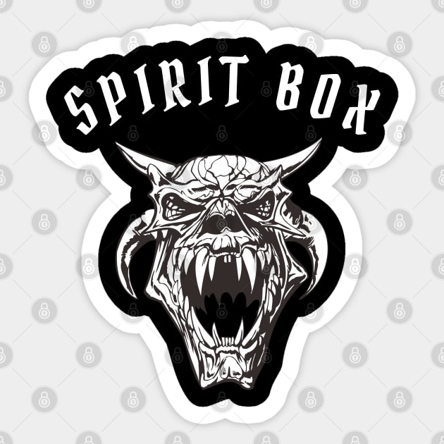 SPIRITBOX Sticker by Lolane